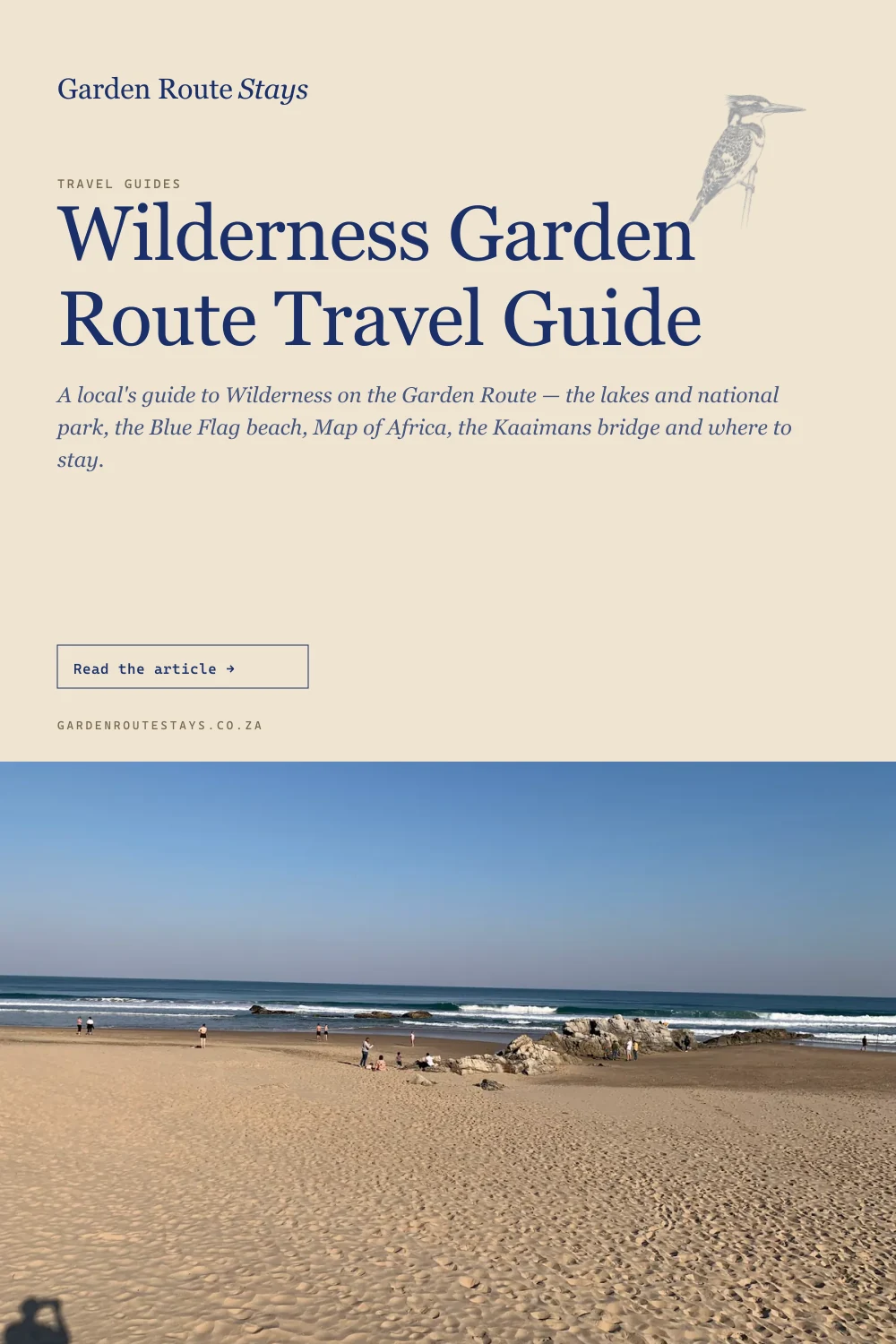 Pinterest pin: Wilderness Garden Route Travel Guide